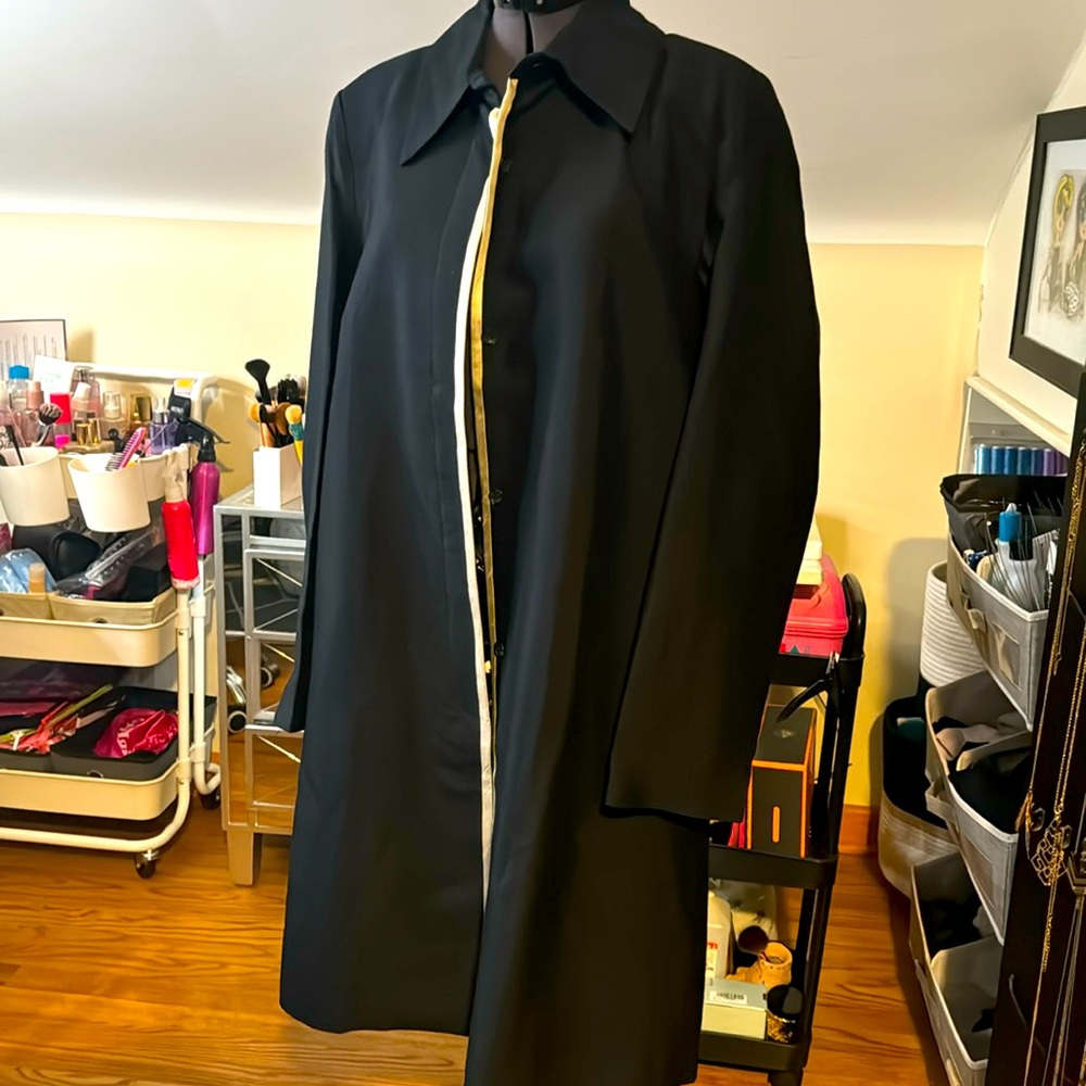 EUC Vintage silk coat by Silk Box, women’s sz 8